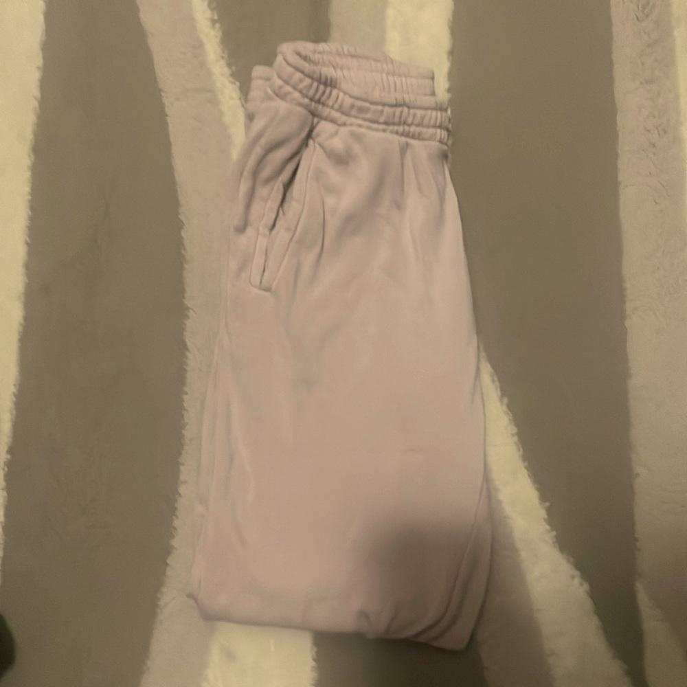 Brandy Melville Baby Pink Sweatpants